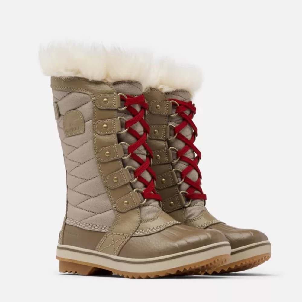 Sorel Tofino Snow Winter Boot Shoes in Khaki